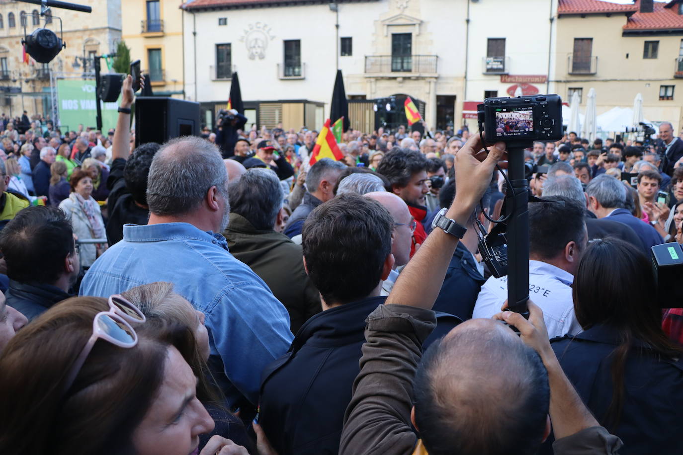 Primer acto de campaña electoral de Vox en León