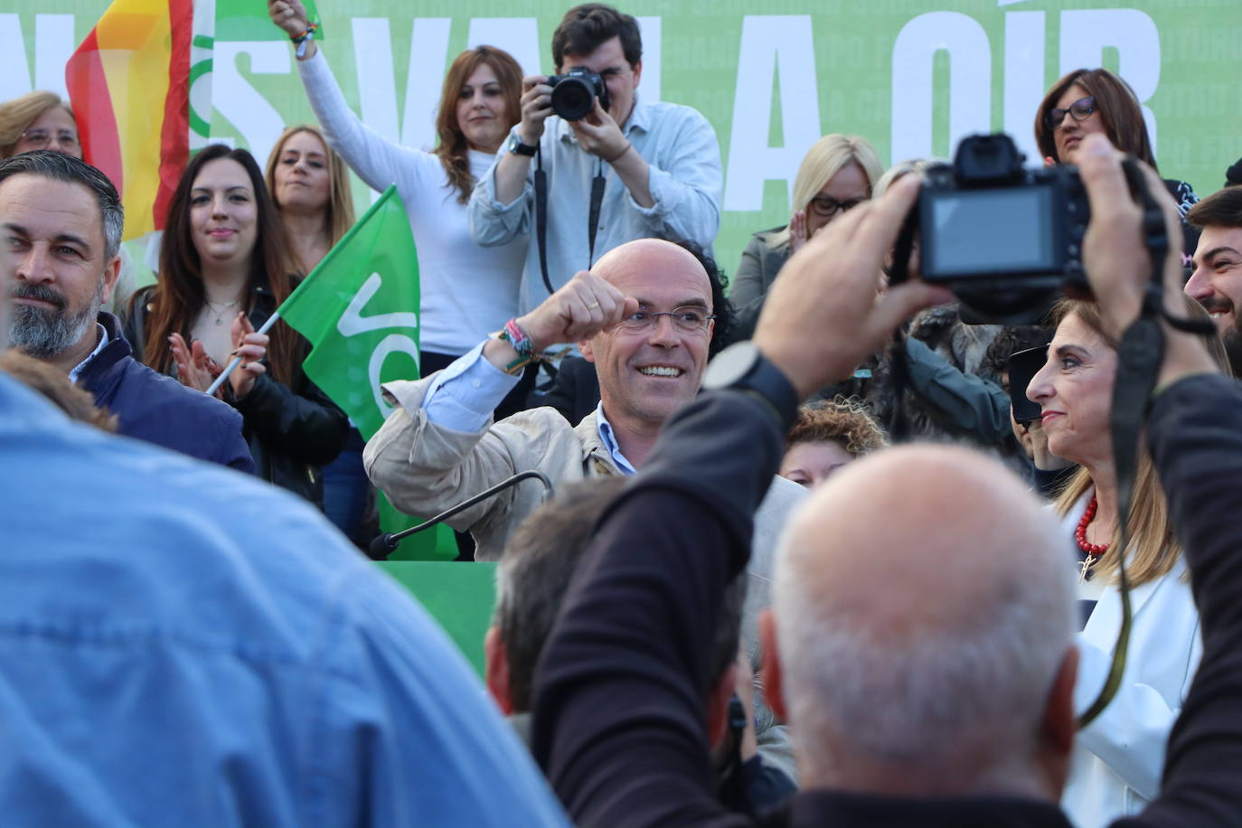 Primer acto de campaña electoral de Vox en León