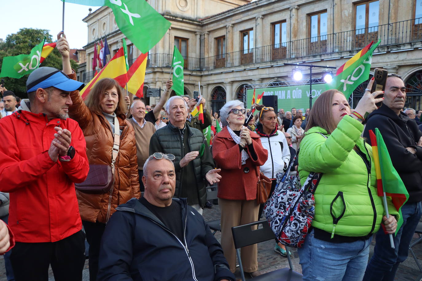 Primer acto de campaña electoral de Vox en León