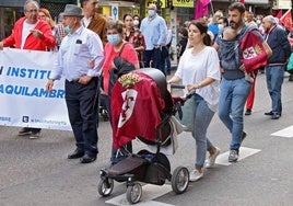 Imagen de la manifestación 'Yo paro por León' de mayo de 2022.