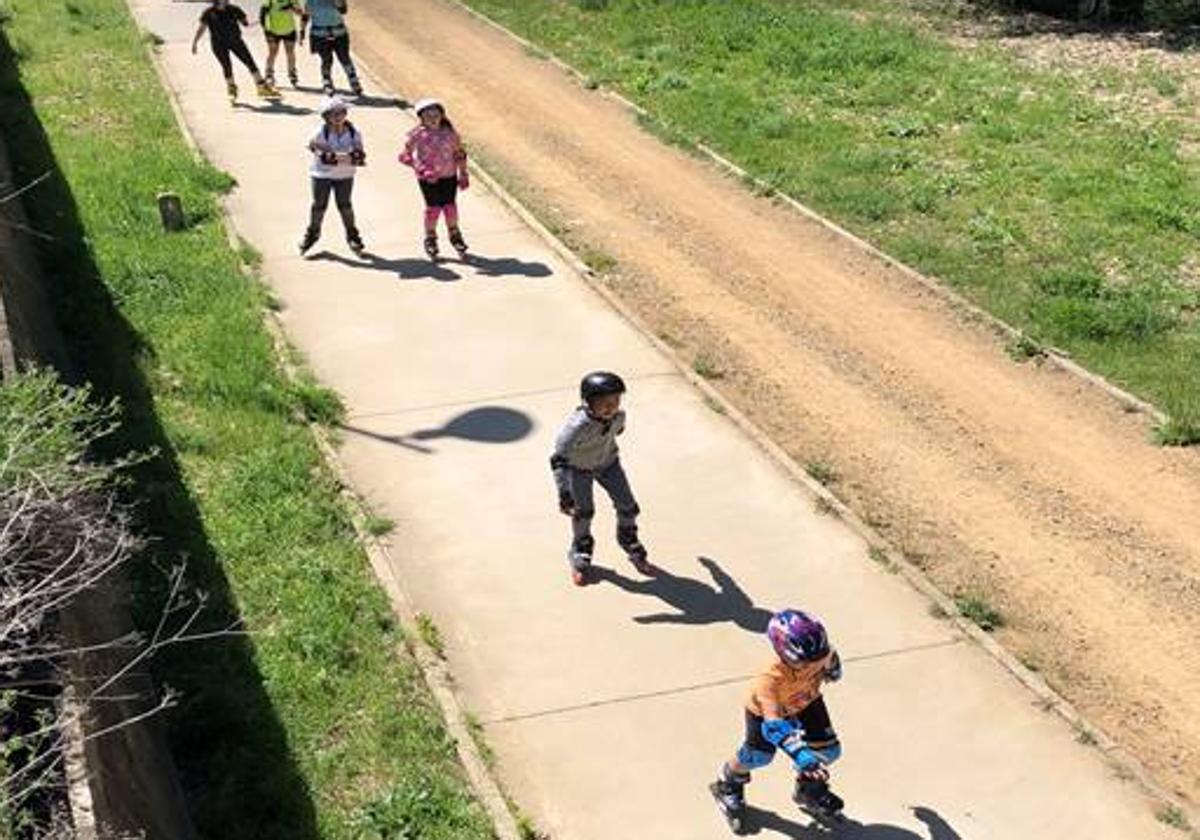 Ruta en bici por León.