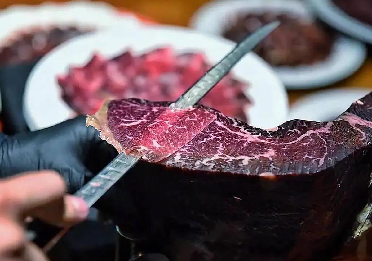 Cecina de León en una imagen de archivo.