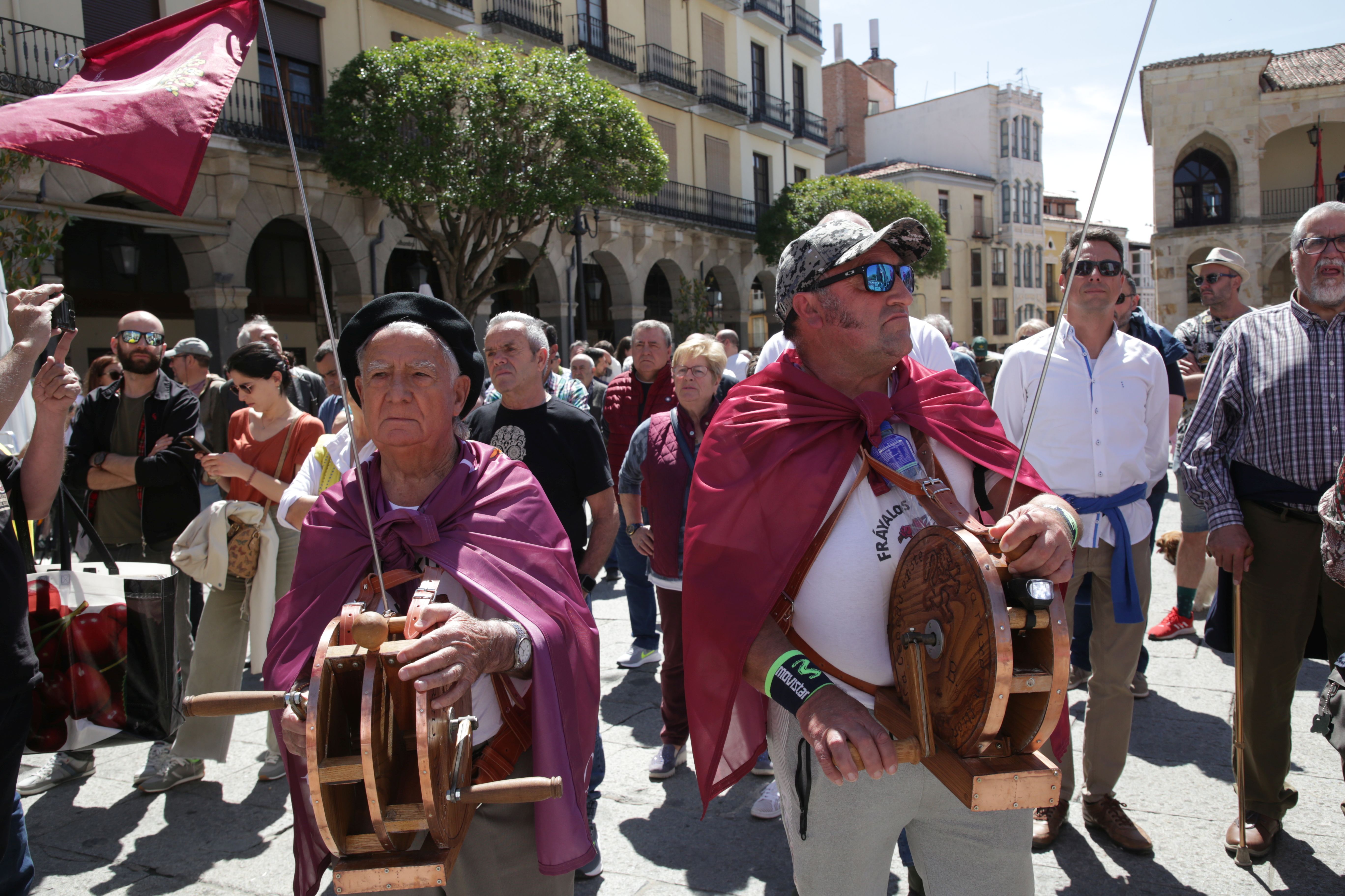 Concentración por la reapertura de la línea ferroviaria de la Ruta de la Plata en Zamora