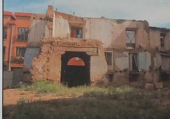 Casona Dámaso Merino desde el interior.