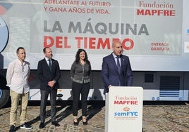 Presentación de la 'Máquina del tiempo'