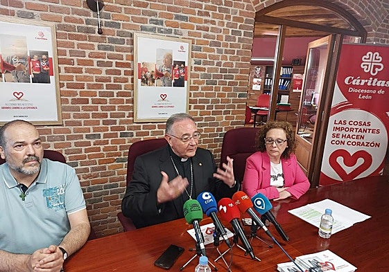 Presentación de la memoria anual de Cáritas León.