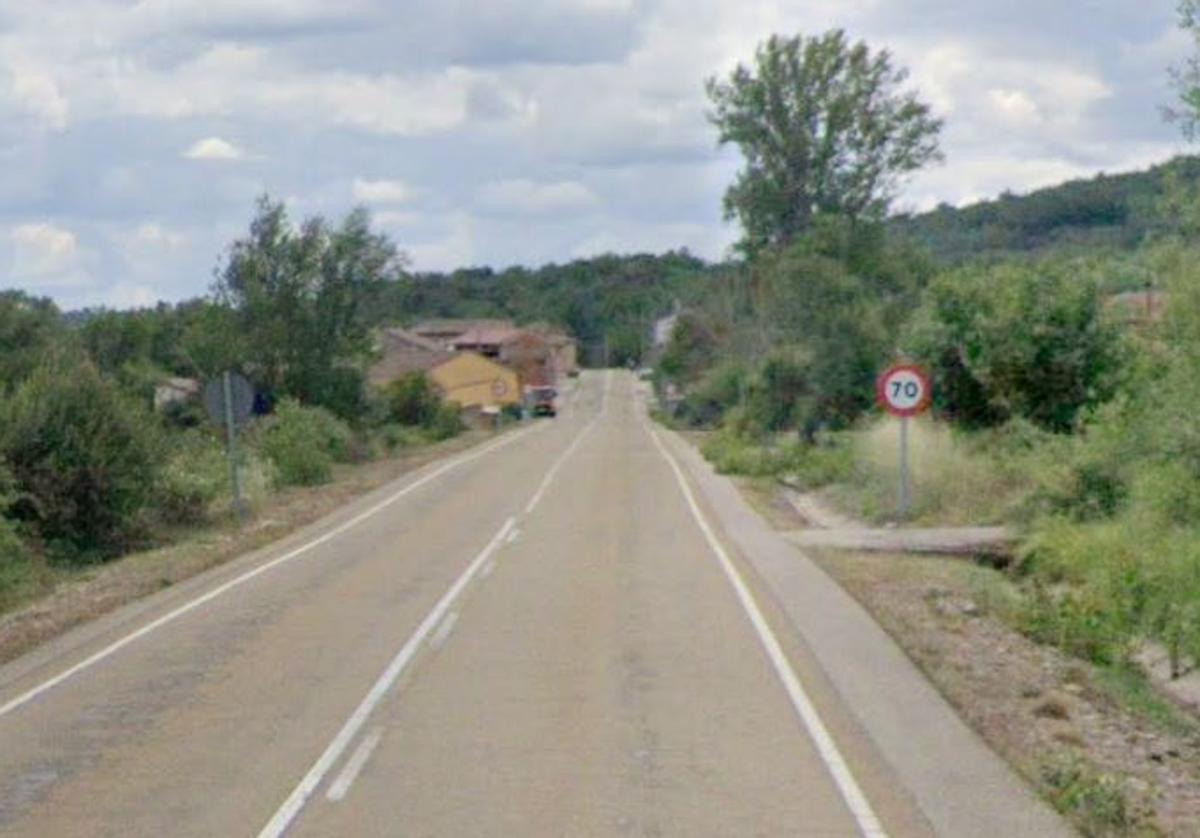 Un tramo de esta vía entre La Robla y Robles de la Valcueva.