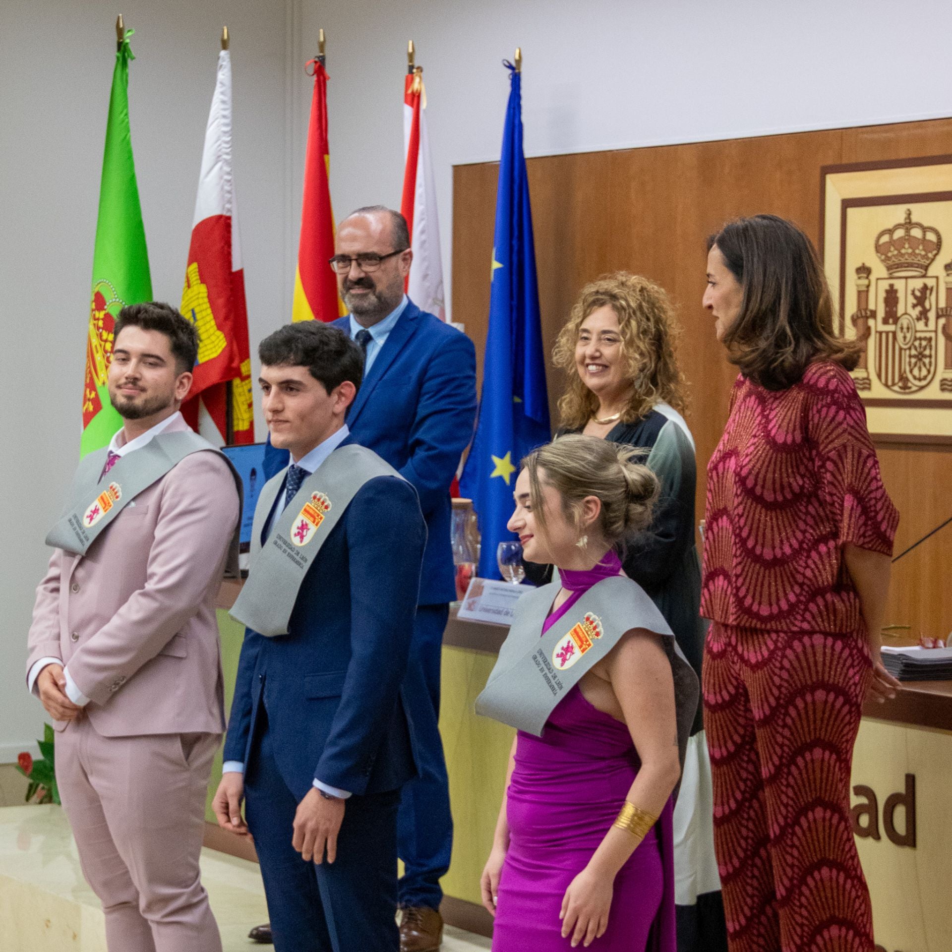 Graduación de los egresados de Enfermería