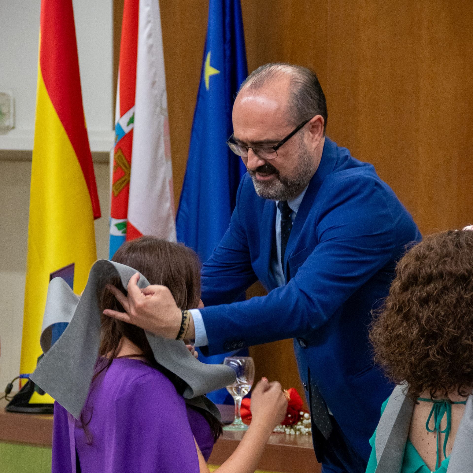 Graduación de los egresados de Enfermería