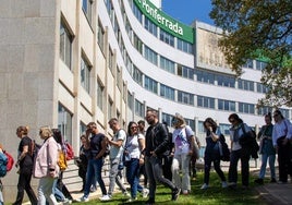 Campus de la Unviersidad de León en Ponferrada.