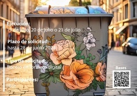 Concurso de arte en contenedores.