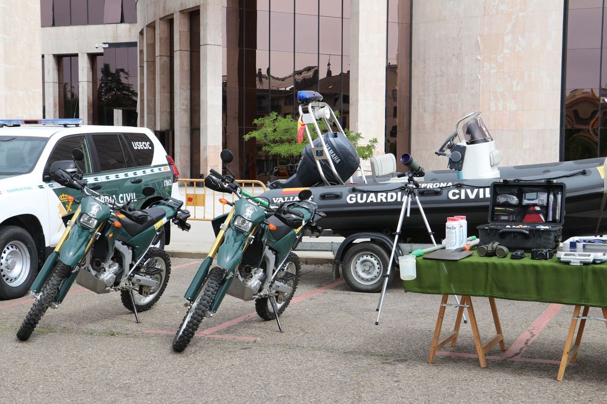 Las Fuerzas Armadas se exhiben en León