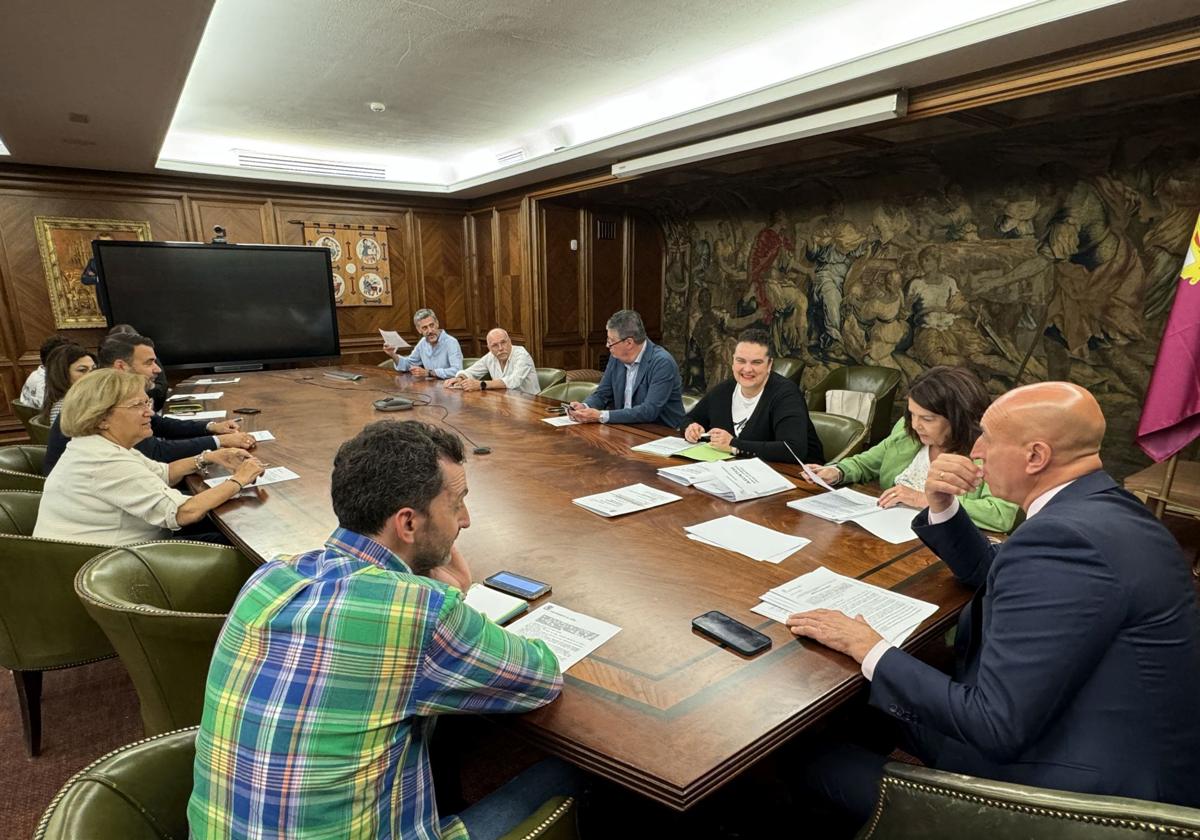 Junta de Gobierno Local del Ayuntamiento de León celebrada este viernes.