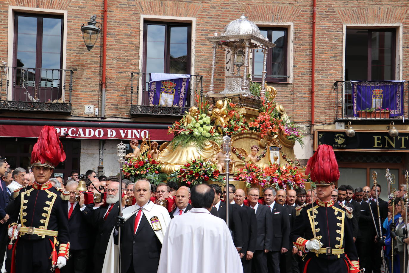 Las imágenes del Corpus Chico de León