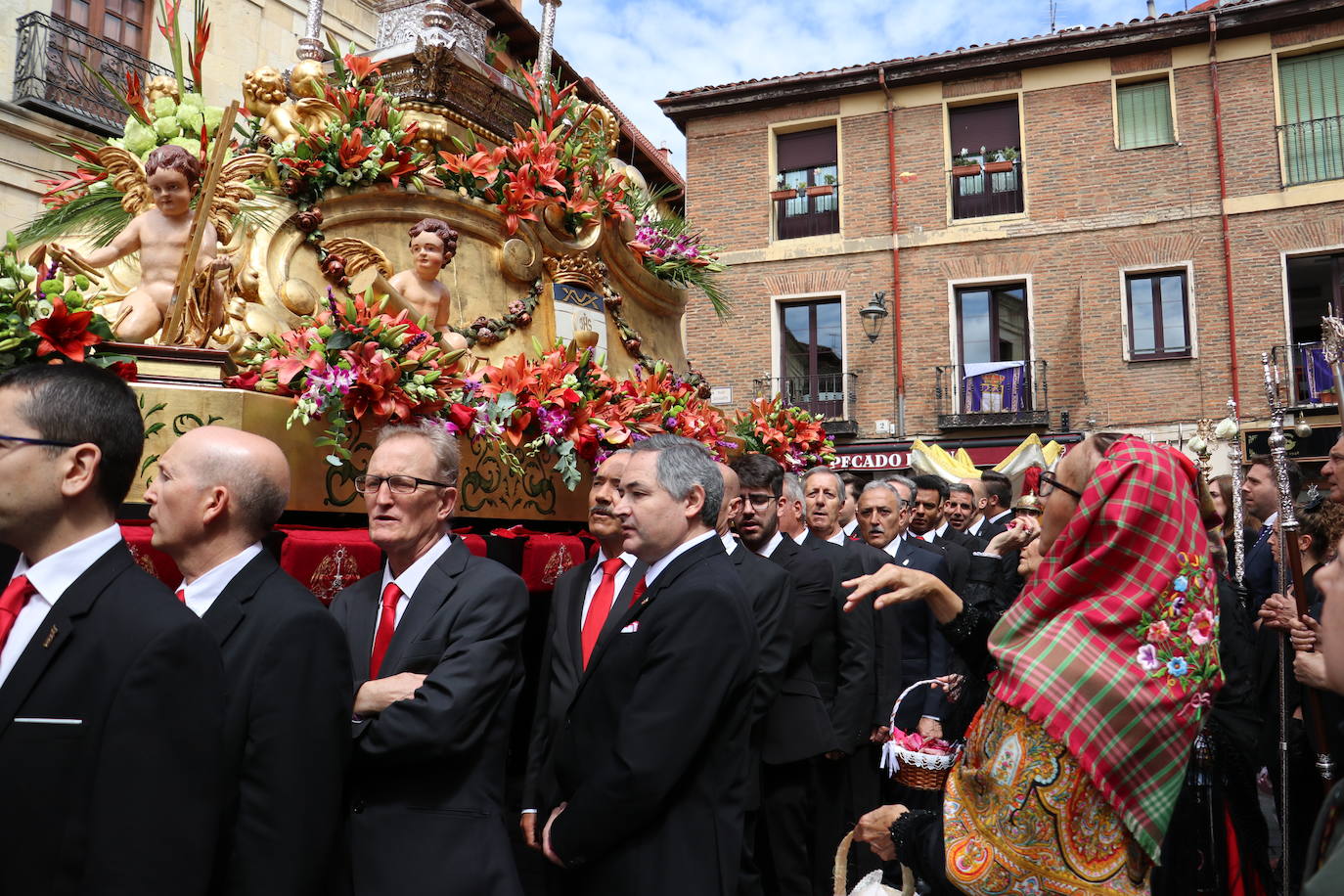 Las imágenes del Corpus Chico de León