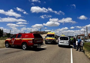 Un fallecido tras chocar frontalmente un turismo y un camión en Requejo de la Vega