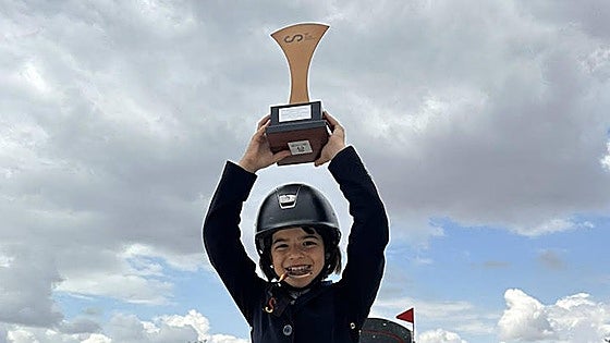 La joven Vera González, bronce en el Campeonato de España con Castilla y León