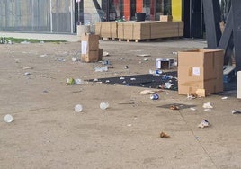 La resaca de basura del Monoloco se complica