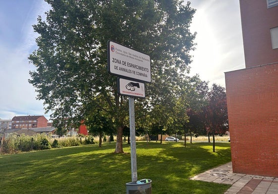 Zona de esparcimiento canino en San Andrés.
