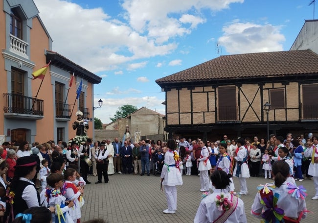 La procesión en honor al Santo fue el principal atractvo de la jornada del domingo