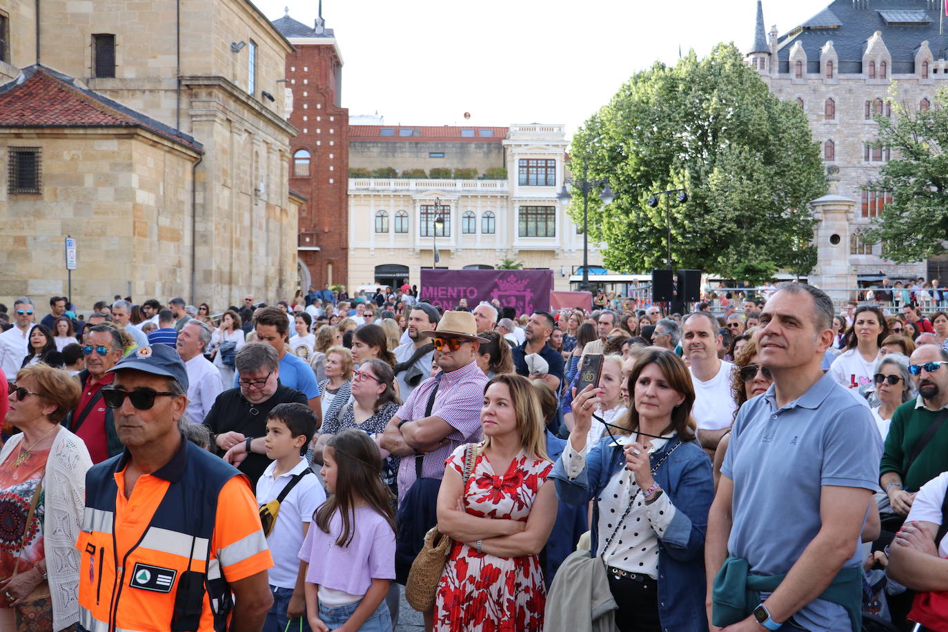 La Cultural de Baloncesto da el pregón de las fiestas de León