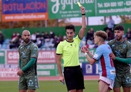 El colegiado leonés Eder Mallo.