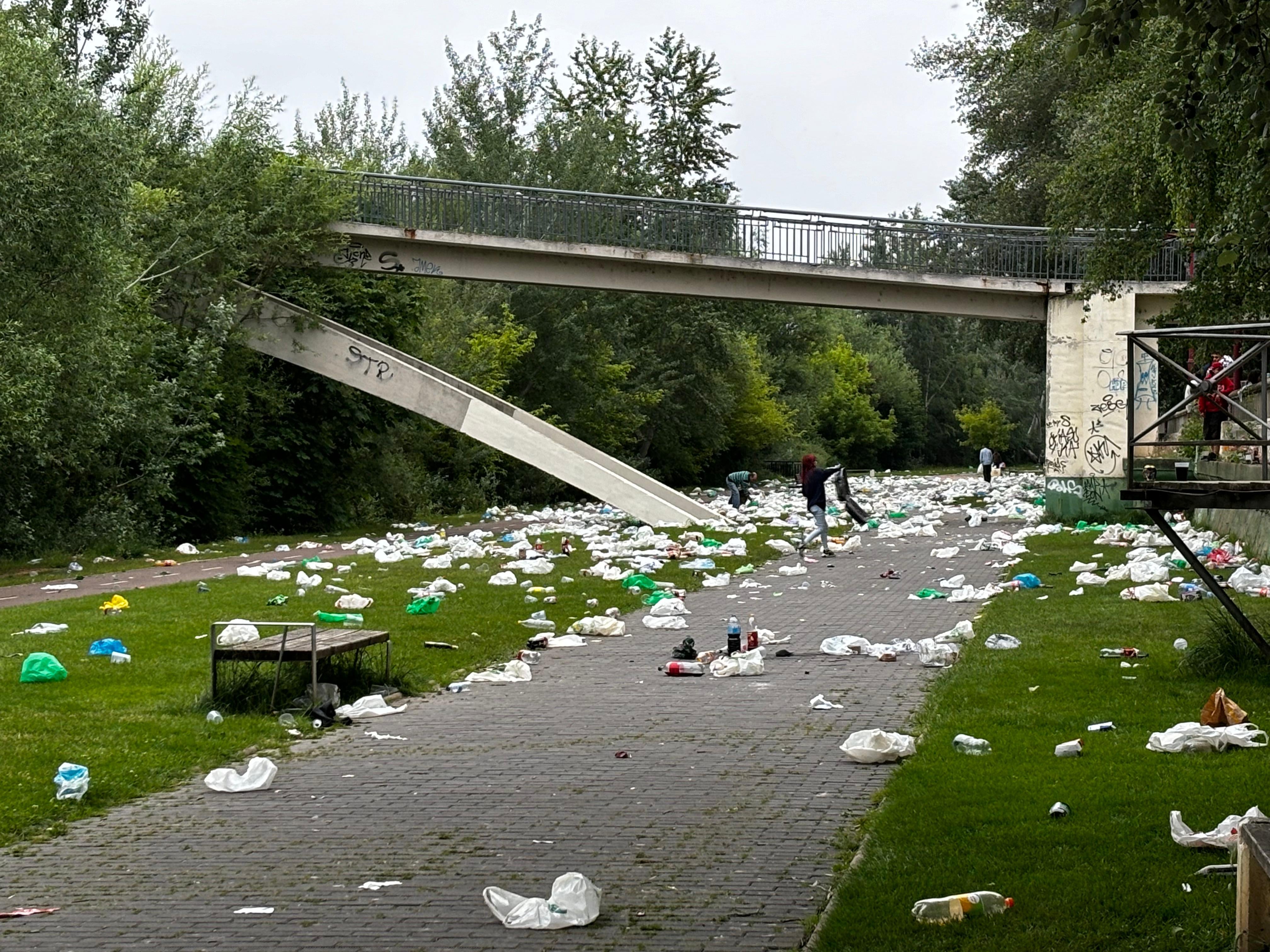 Así amanece León tras la resaca de San Juan