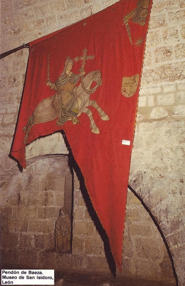 Baeza Banner.  Leon pankartları.