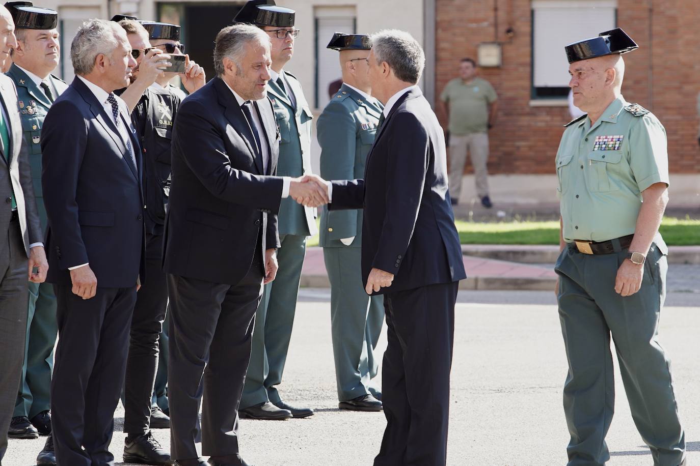 Toma de posesión del nuevo jefe de la Guardia Civil de Castilla y León