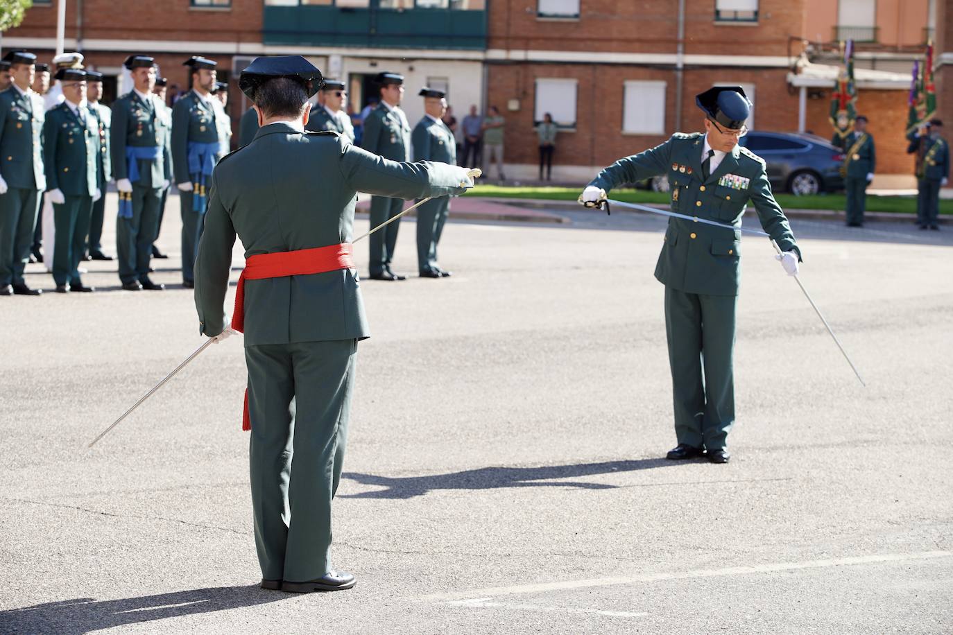 Toma de posesión del nuevo jefe de la Guardia Civil de Castilla y León