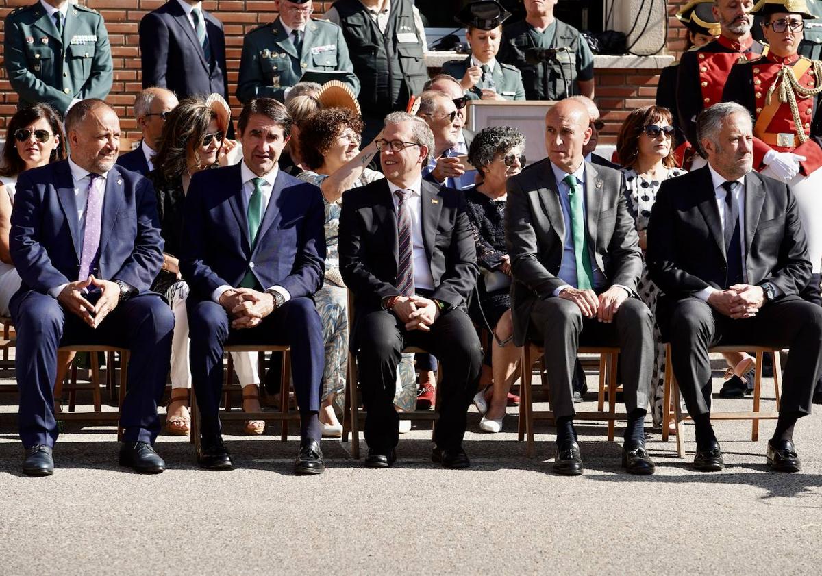 Imagen principal - Planificación y trabajo, los ejes del nuevo jefe de la Guardia Civil en Castilla y León