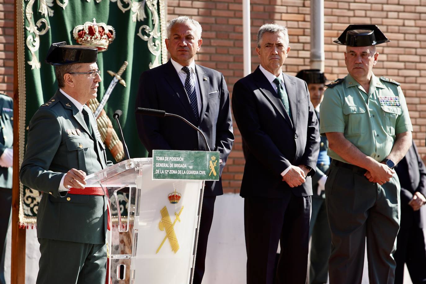 Toma de posesión del nuevo jefe de la Guardia Civil de Castilla y León