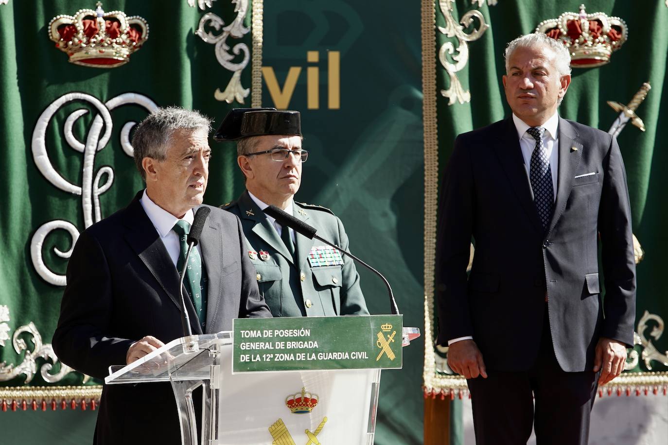 Toma de posesión del nuevo jefe de la Guardia Civil de Castilla y León