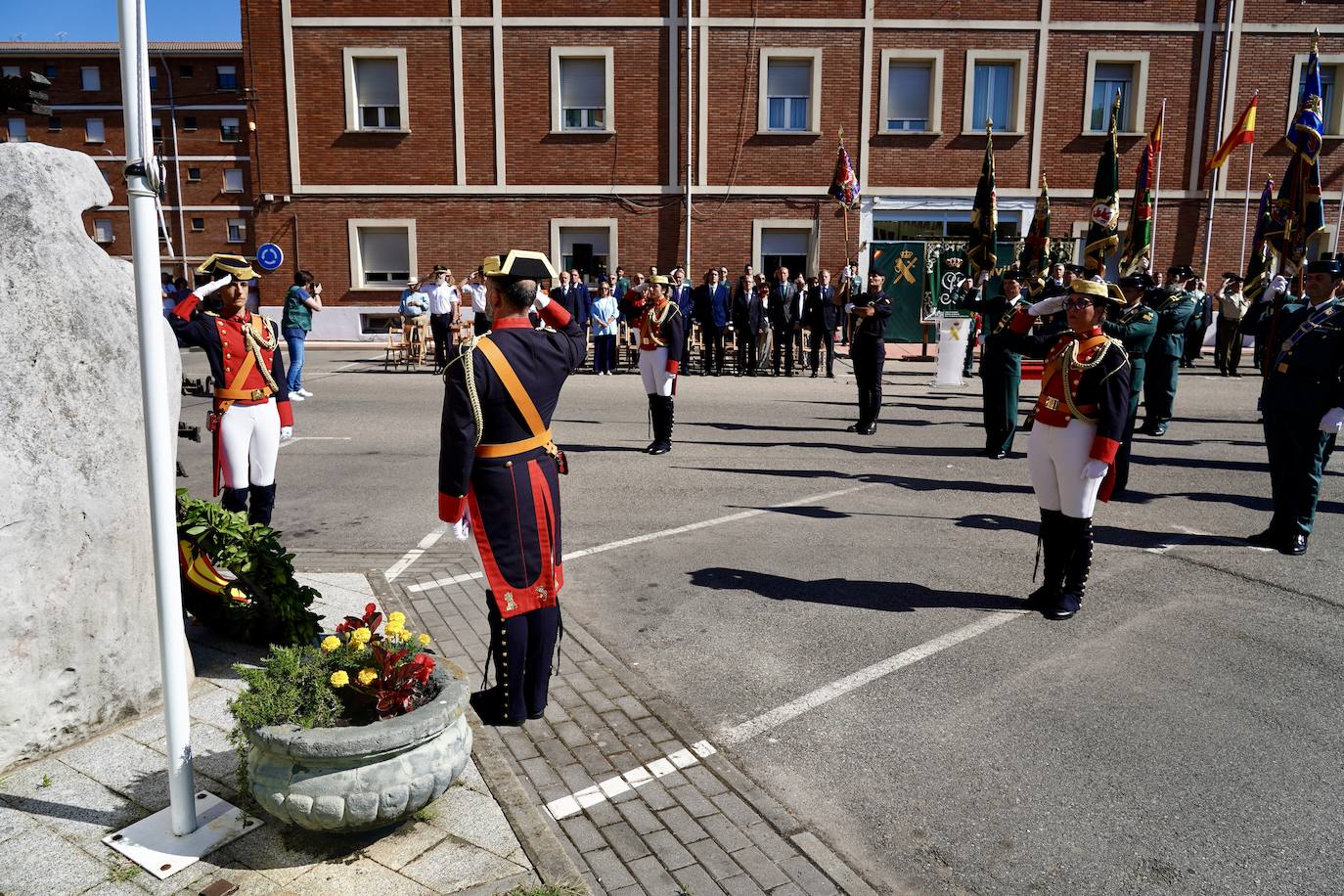 Toma de posesión del nuevo jefe de la Guardia Civil de Castilla y León