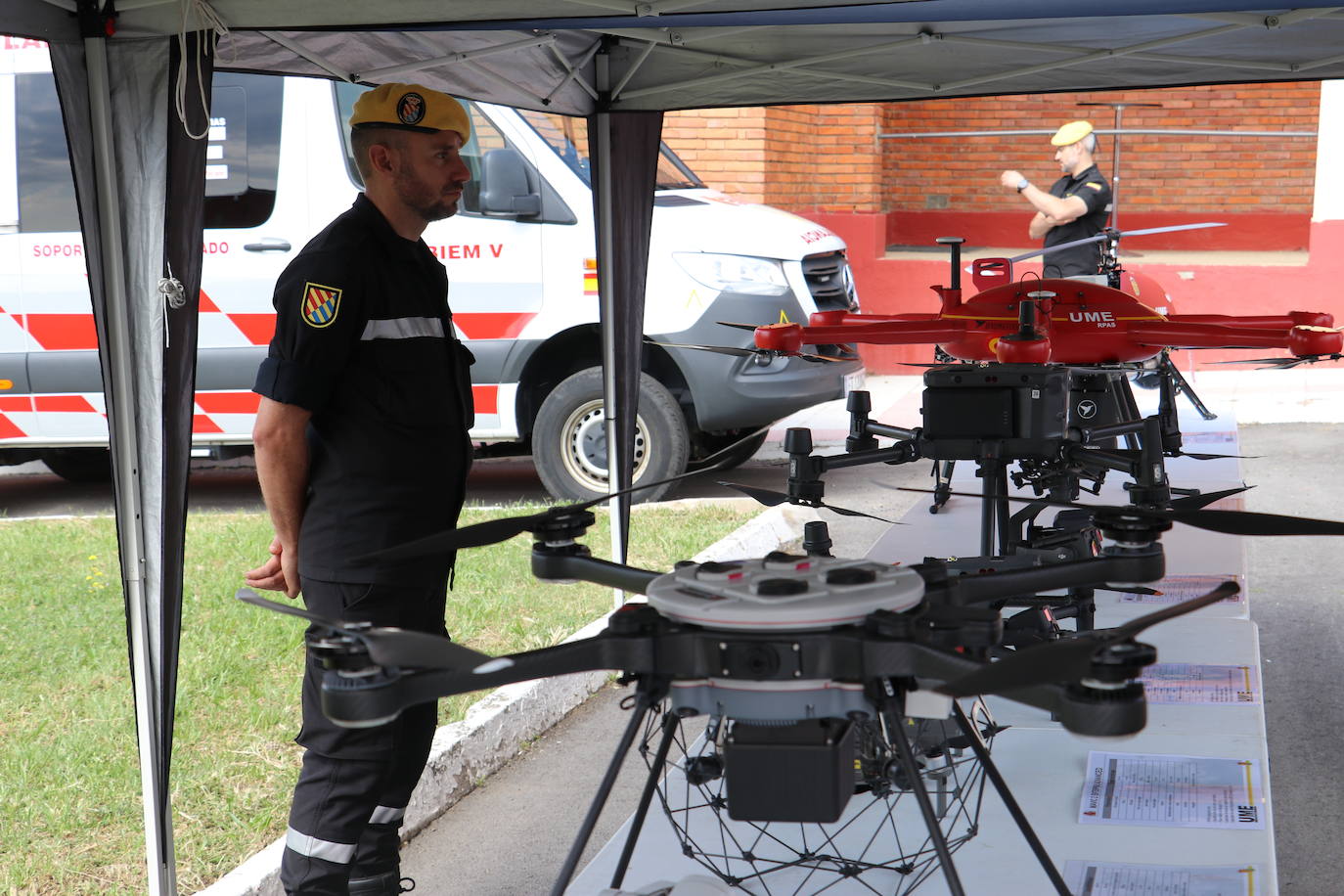 Unidad de Drones de la Unidad Militar de Emergencias