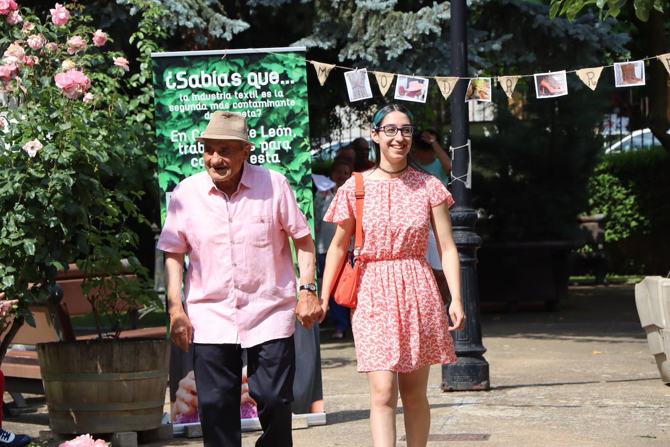 Desfile de moda en León con una participación de lo más especial