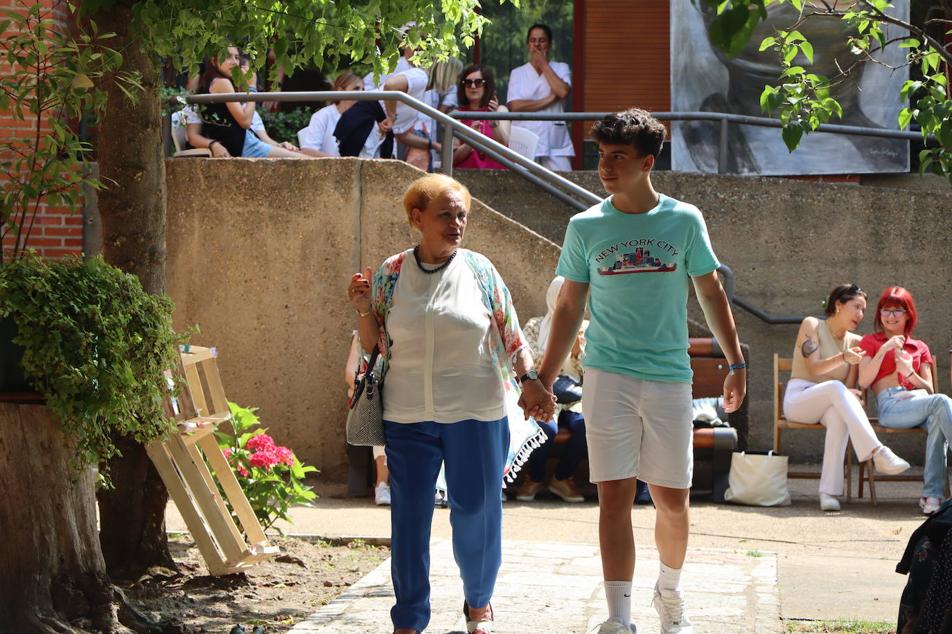 Desfile de moda en León con una participación de lo más especial