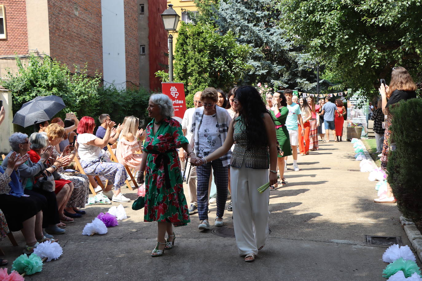 Desfile de moda en León con una participación de lo más especial