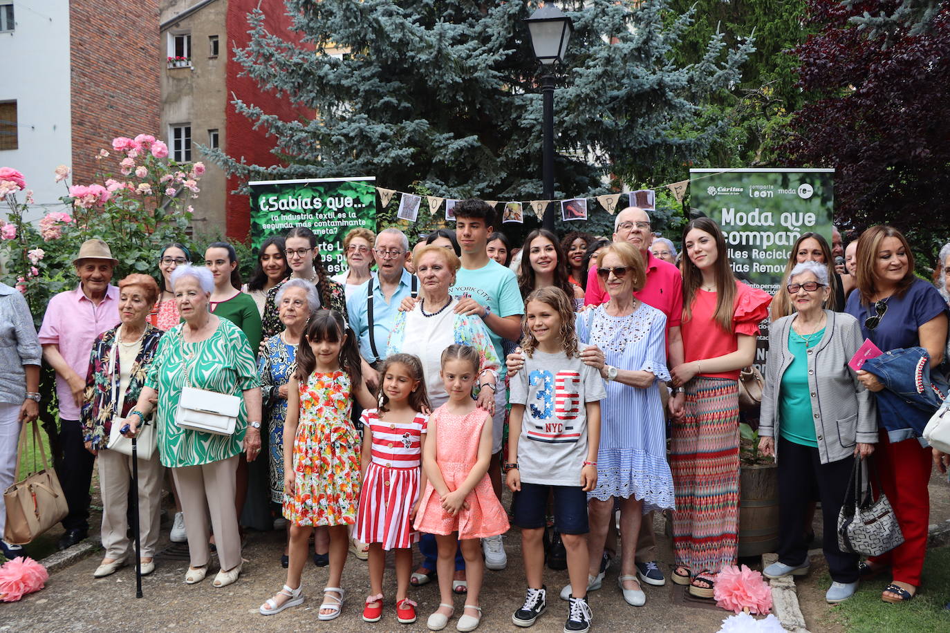 Desfile de moda en León con una participación de lo más especial