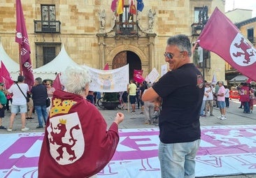 El leonesismo ruge en los Guzmanes: «Madrid se tiene que enterar de nuestra problemática»