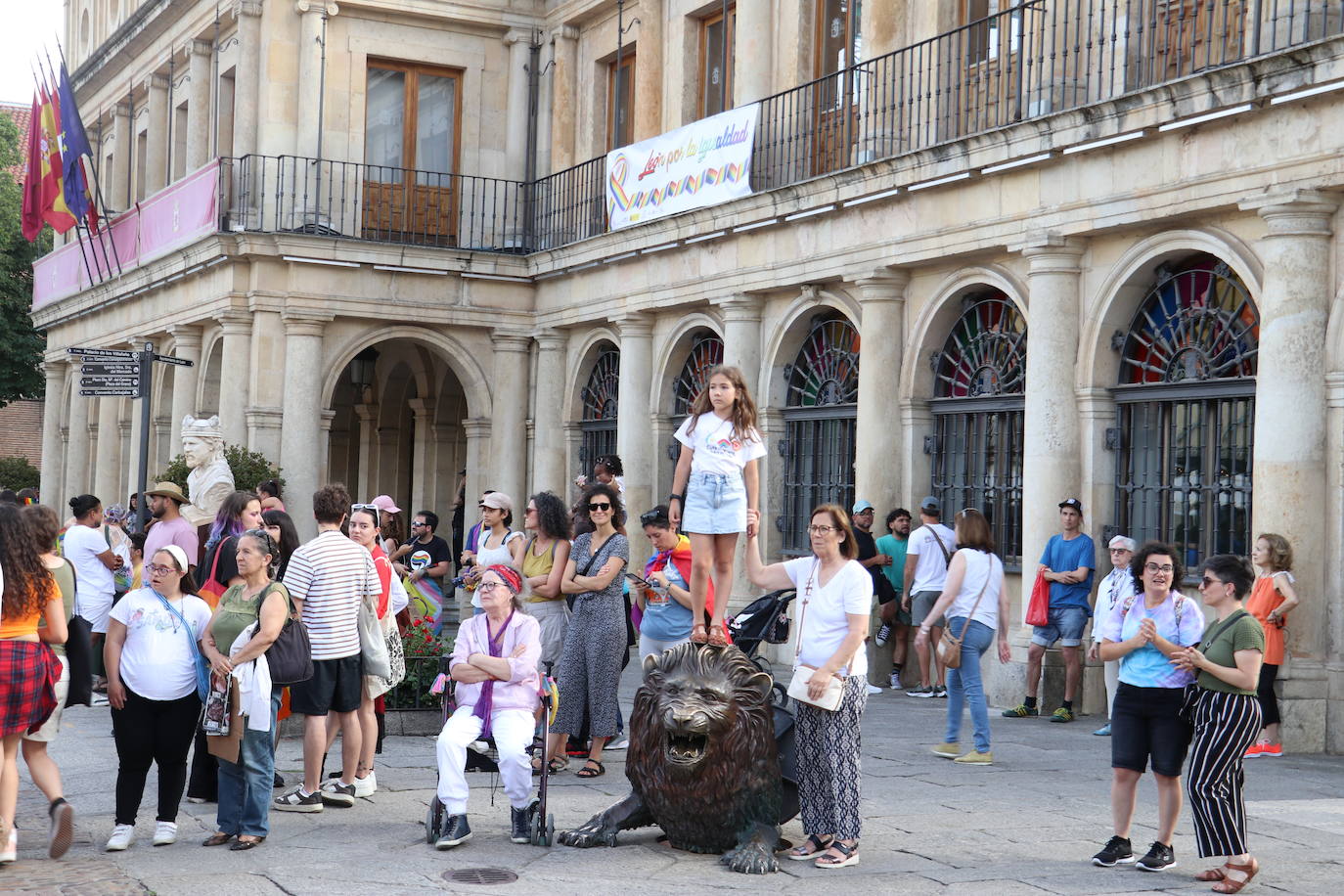 Marcha del Orgullo en León