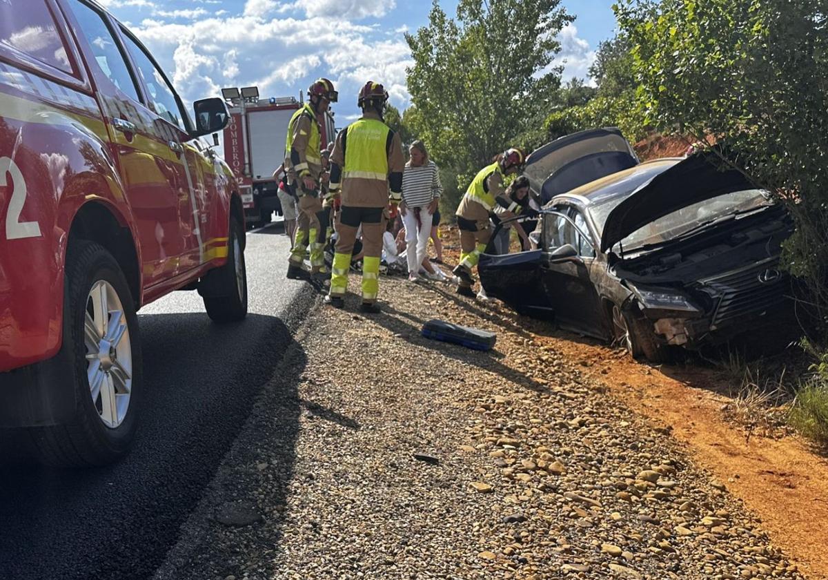 Intervención en el accidente.