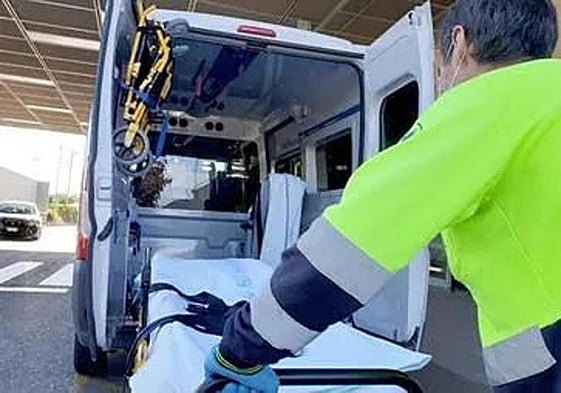 Una mujer de 45 años herida en un accidente en Valverde de la Virgen