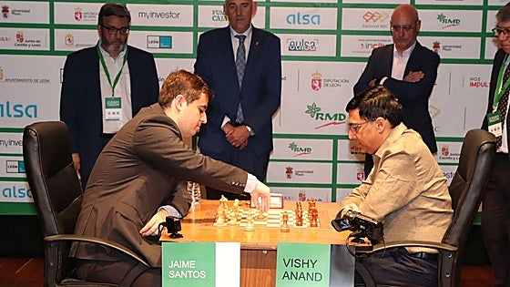 El sueño leonés no pudo ser: Anand se proclama por décima vez campeón en León