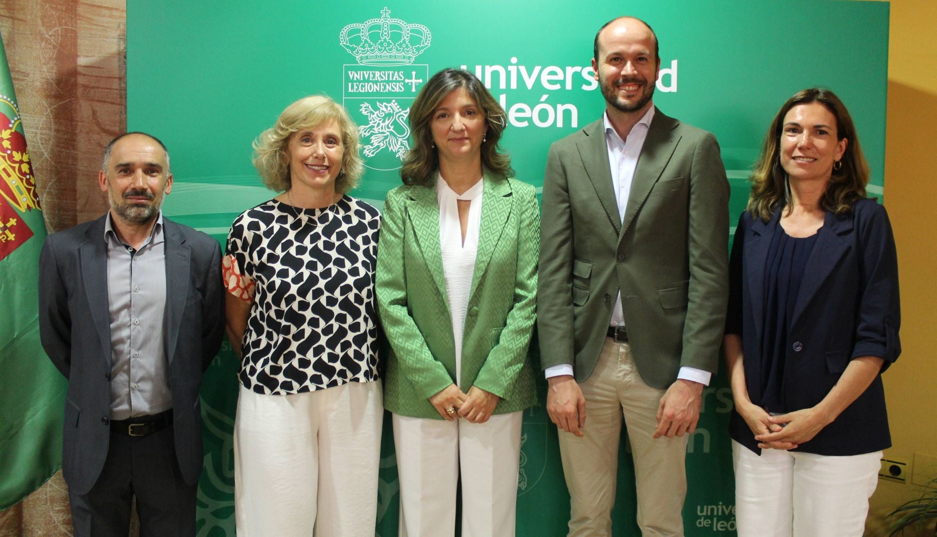 Agustín Rodríguez, Cristina Hidalgo, Nuria Gónzalez, Daniel Alonso Martínez, y Mª José Vieira