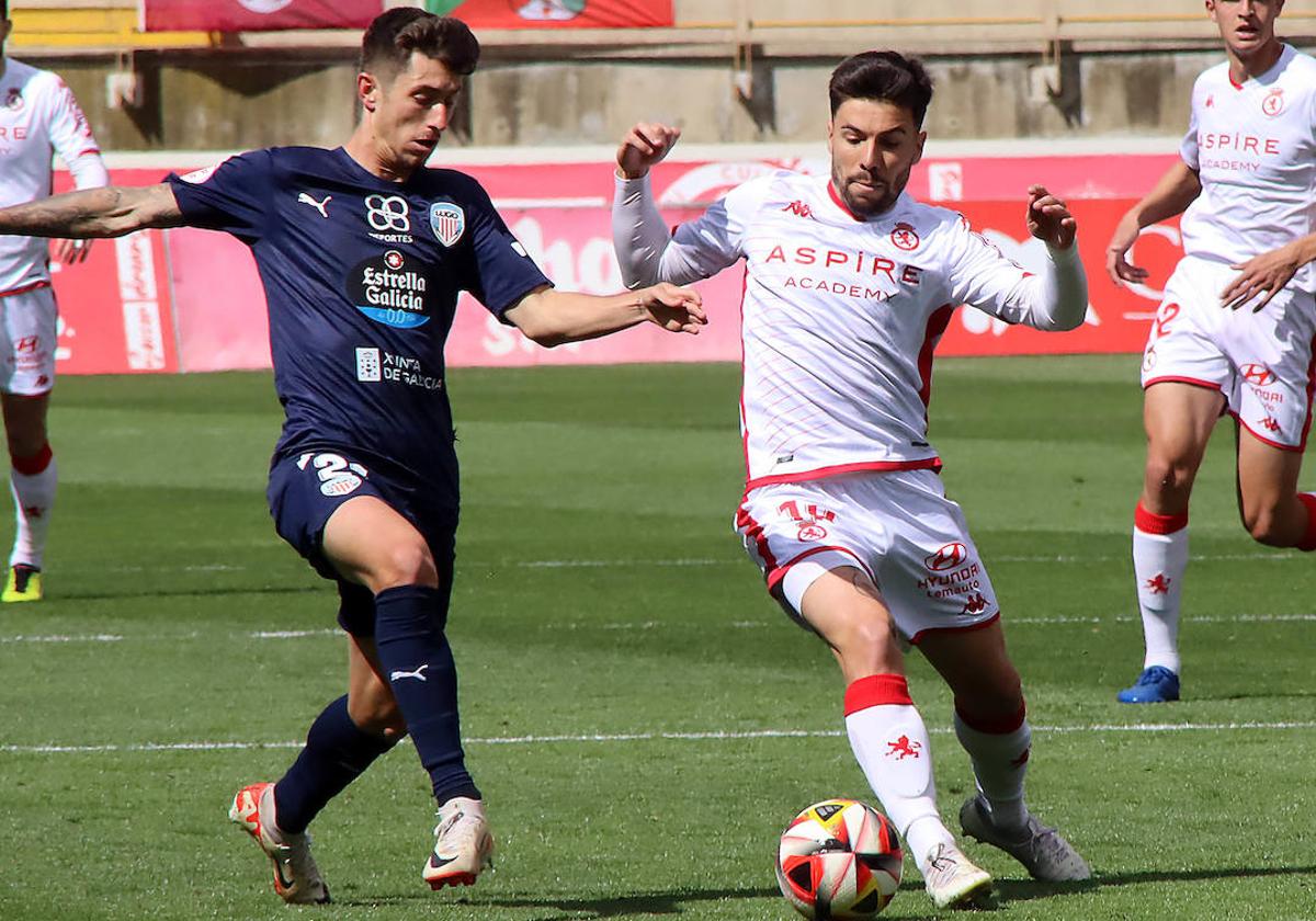 Martín, en un partido con la Cultural.