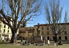 Plaza del Grano de León.