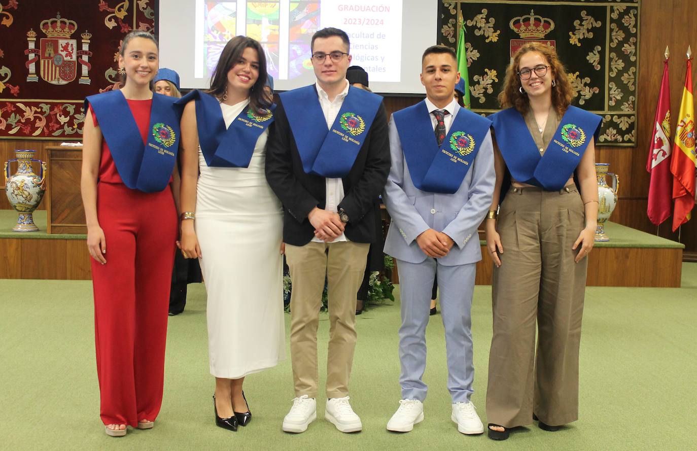 Graduación de Biología en la Universidad de León