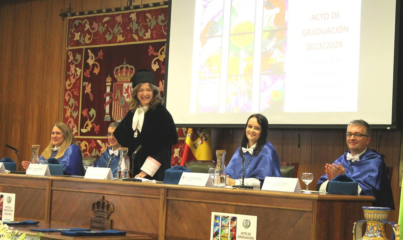 Graduación de Biología en la Universidad de León