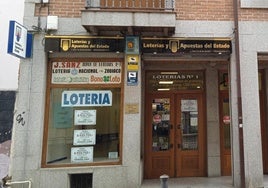 Administración de Loterías afortunada.